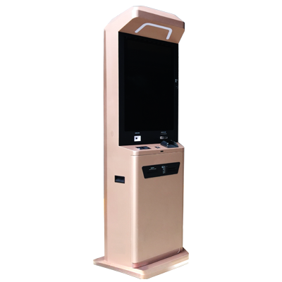 Cash Acceptor & Card Dispenser Kiosk